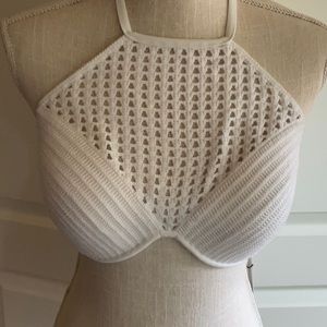 White Bathing Suit Top - Brand New